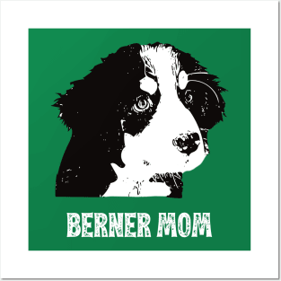 Berner Mom Bernese Mountain Dog Poodle Design Posters and Art